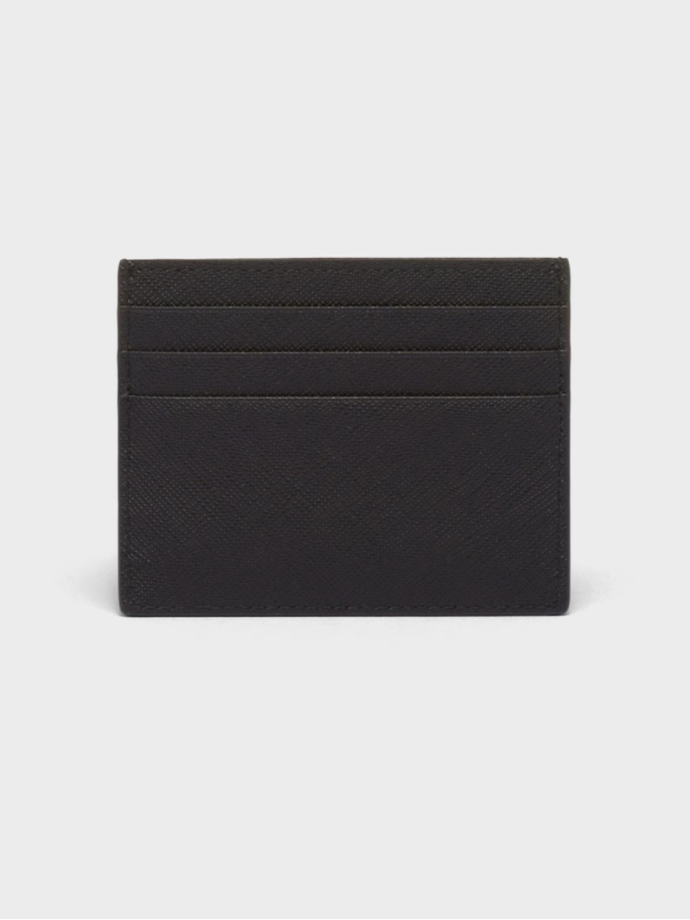 Prada Saffiano Leather card holder black - Picture 4 of 15